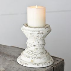 Distressed Candle Holder