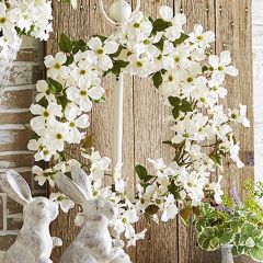 Decorative Dogwood Wreath