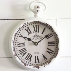 Round Metal Wall Clock Set of 2