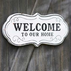 Welcome to Our Home Sign