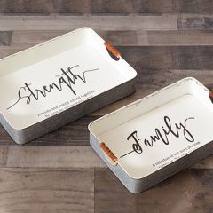 Inspirational Serving Trays Set of 2