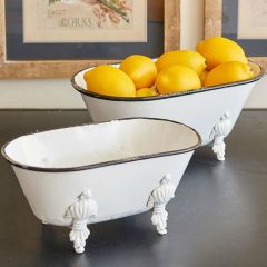 Clawfoot Tub Planter Set of 2