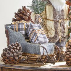 Rustic Iron Decorative Sleigh