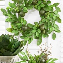 Lime Wreath
