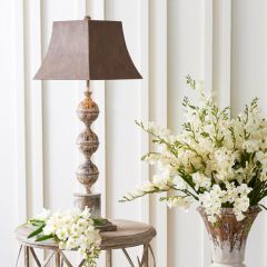 Metallic Wash Metal Lamp