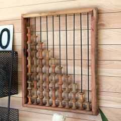 Wood Spools Repurposed Wall Decor