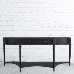 Dark Metal Console Table