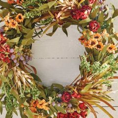 Autumn Floral Wreath