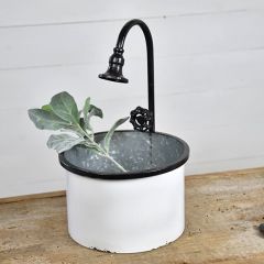 Enameled Pot With Faucet