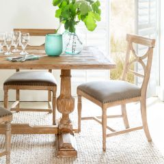 Elegant Elm Dining Chair Set of 2