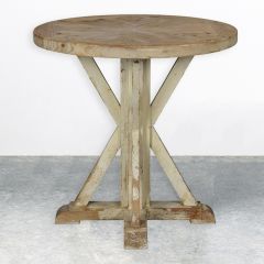 Primitive Round Accent Table