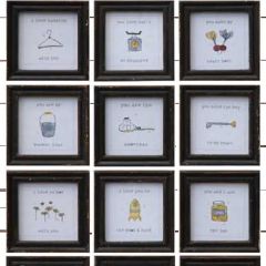 Framed Quotes Wall Art