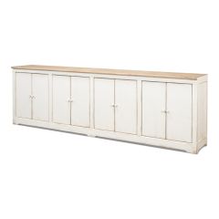 8 Door Cottage Farmhouse Sideboard Cabinet