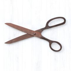 Scissor Shaped Wall Decor