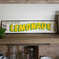 Fresh Squeezed Lemonade Sign