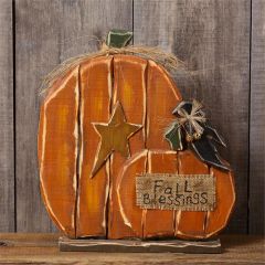 Fall Blessings Tabletop Pumpkin Decor