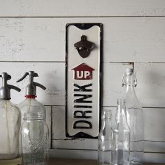 Wall Mounted Drink Up Bottle Opener