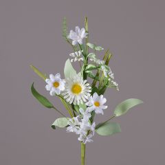 Daisies With Greenery Pick Set of 3