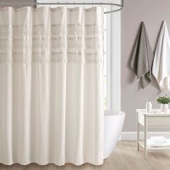 Seersucker Shower Curtain