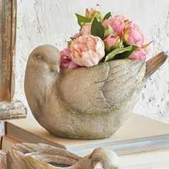 Farmhouse Bird Planter