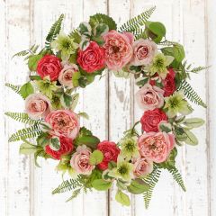 Pretty and Bright Spring Wreath