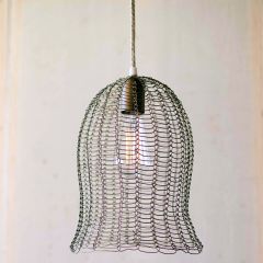 Wire Weave Pendant Light