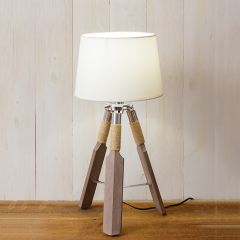 Tripod Oar Accent Lamp