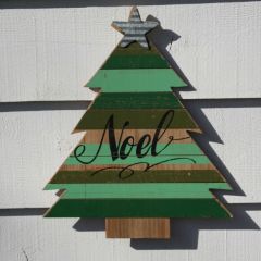 Noel Christmas Tree Wall Decor