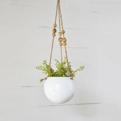 Boho Chic Hanging Ball Planter
