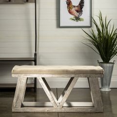 Modern Country Bench