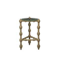 Modern Natural Marcos End Table
