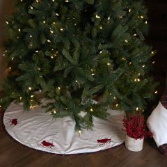 Cardinal Accent Tree Skirt