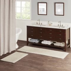 Cotton Tufted Reversible Bath Rug