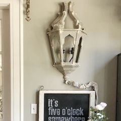 Provincial Weathered 2 Bulb Sconce
