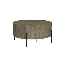 Modern Wood Stump Coffee Table