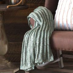 Sea Foam Throw Blanket