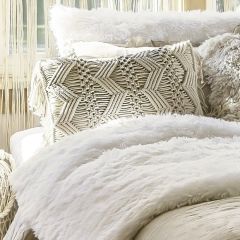 Boho Chic Macrame Pillow Cover