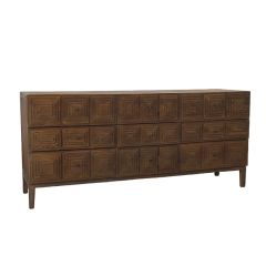 9 Drawer Pine Sideboard