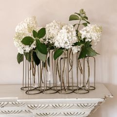 9 Tube Cluster Vase Holder