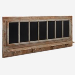 Oversized Chalkboard Wall Shelf