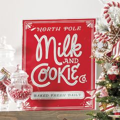Milk and Cookie Wall Sign
