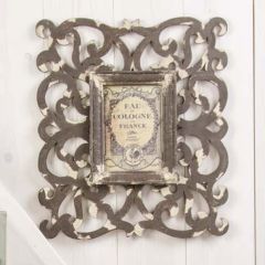 Rustic Scroll Photo Frame