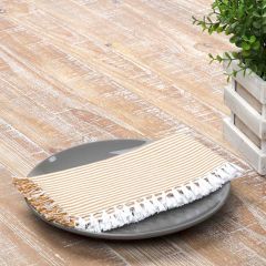 Casual Cotton Ribbed Napkin Set of 6