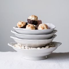 Stoneware Footed Bowl