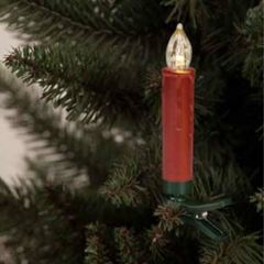 Clip On LED Taper Candles Set of 12