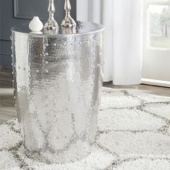 Industrial Chic Drum Table Stool