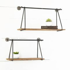 Modern Farmhouse Hang Shelf Set of 2