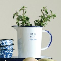 Enameled Vintage Reproduction Pitcher