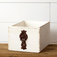 Distressed Nesting Drawer Planter Box