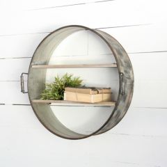 Circle Shelf With Handles